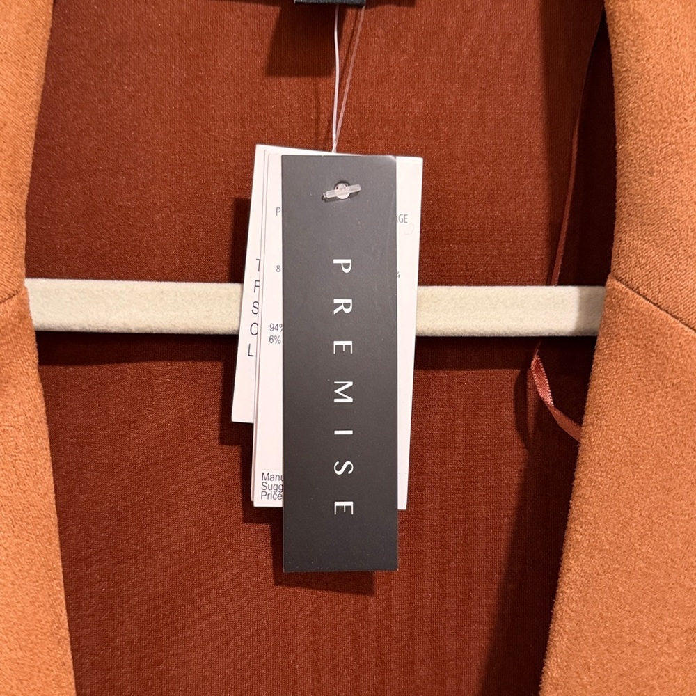 NWT Premise faux, leather coat women’s size medium - Picture 2 of 5